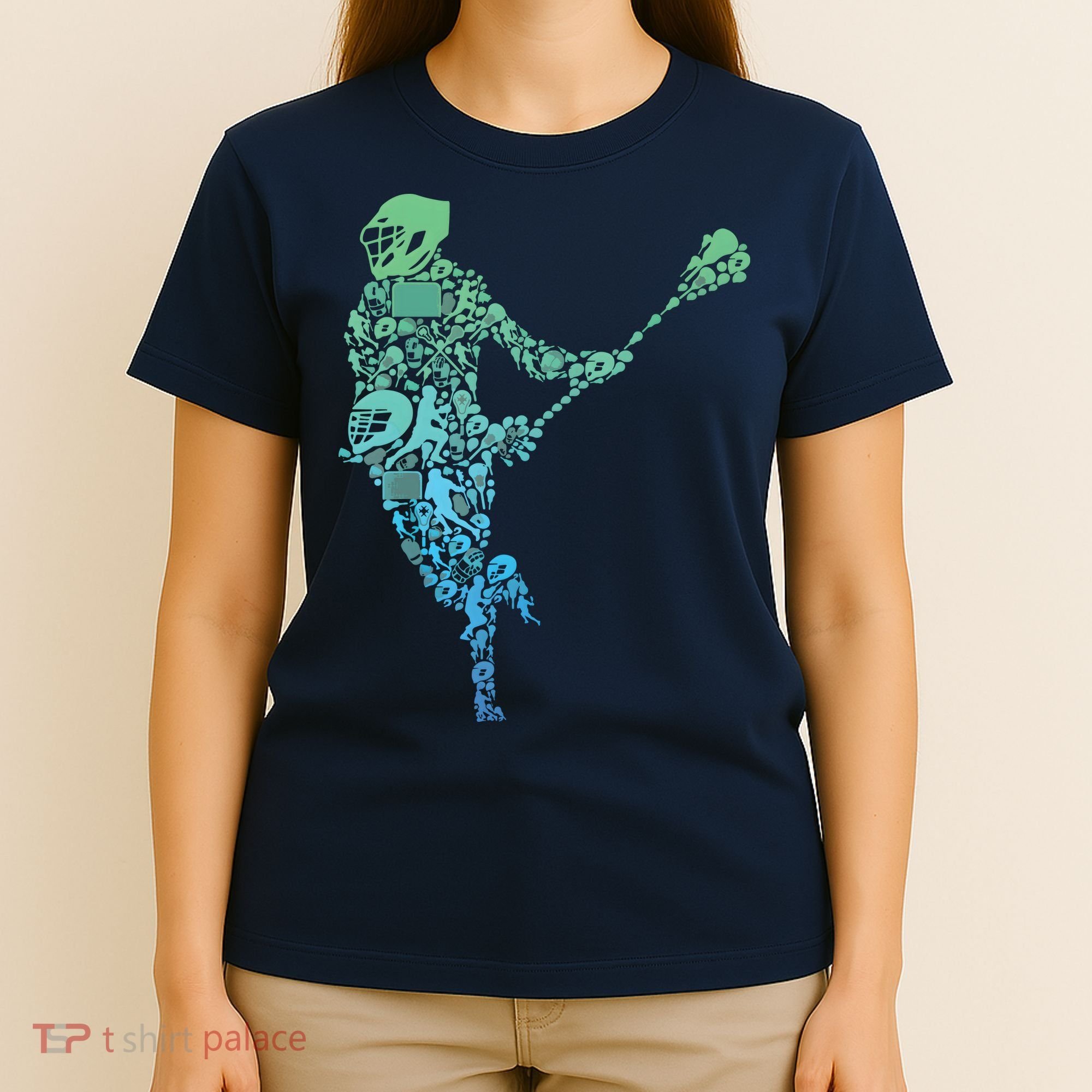 Lacrosse Player T-Shirt