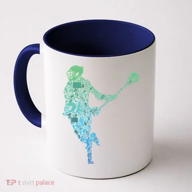 Lacrosse Player Coffee Mug