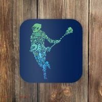 Lacrosse Player Coaster thumb 0