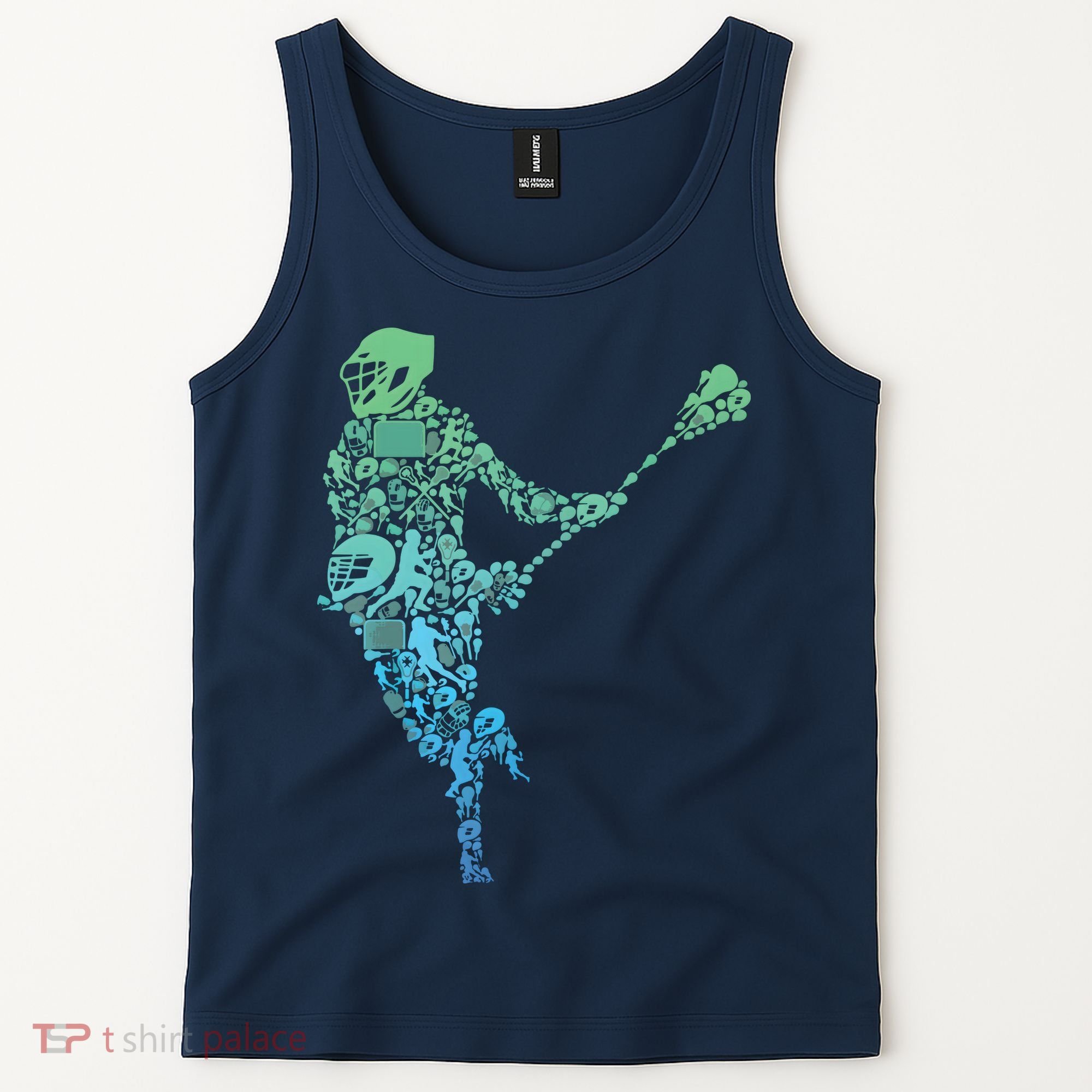 Lacrosse Player Tank Top