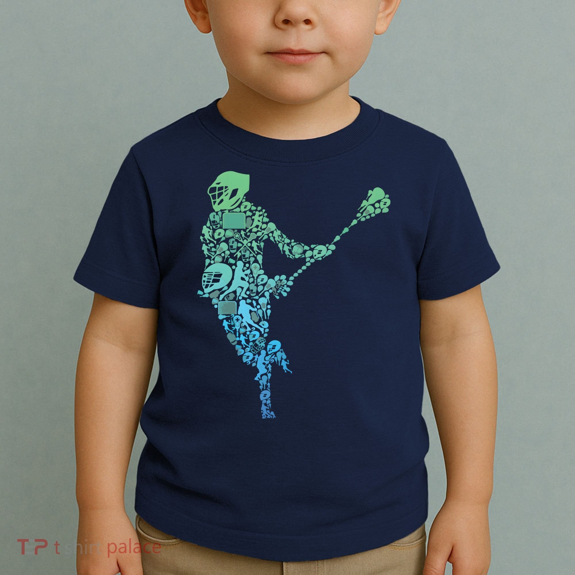 Lacrosse Player Toddler T-Shirt