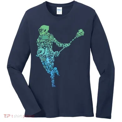 Lacrosse Player Women's Long Sleeve Shirt