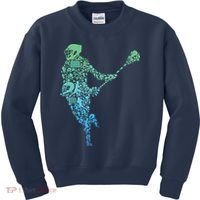 Lacrosse Player Kids Sweatshirt thumb 0