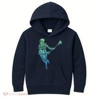 Lacrosse Player Kids Hoodie thumb 0