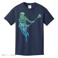 Lacrosse Player Kids T-Shirt thumb 0