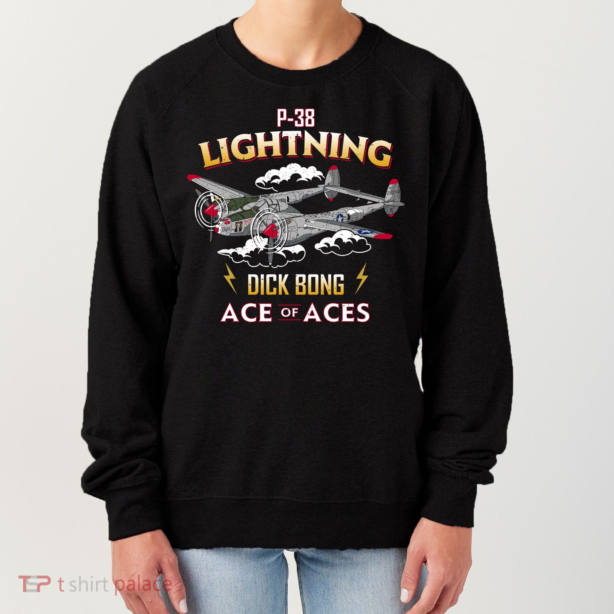 Lockheed P38 Lightning Women's Sweatshirt