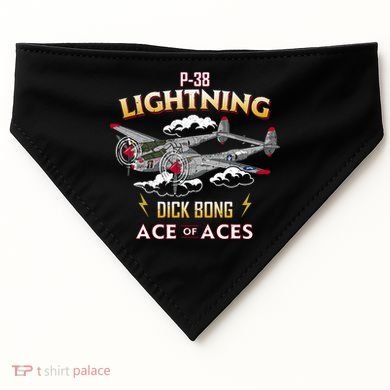 Lockheed P38 Lightning USA-Made Doggie Bandana