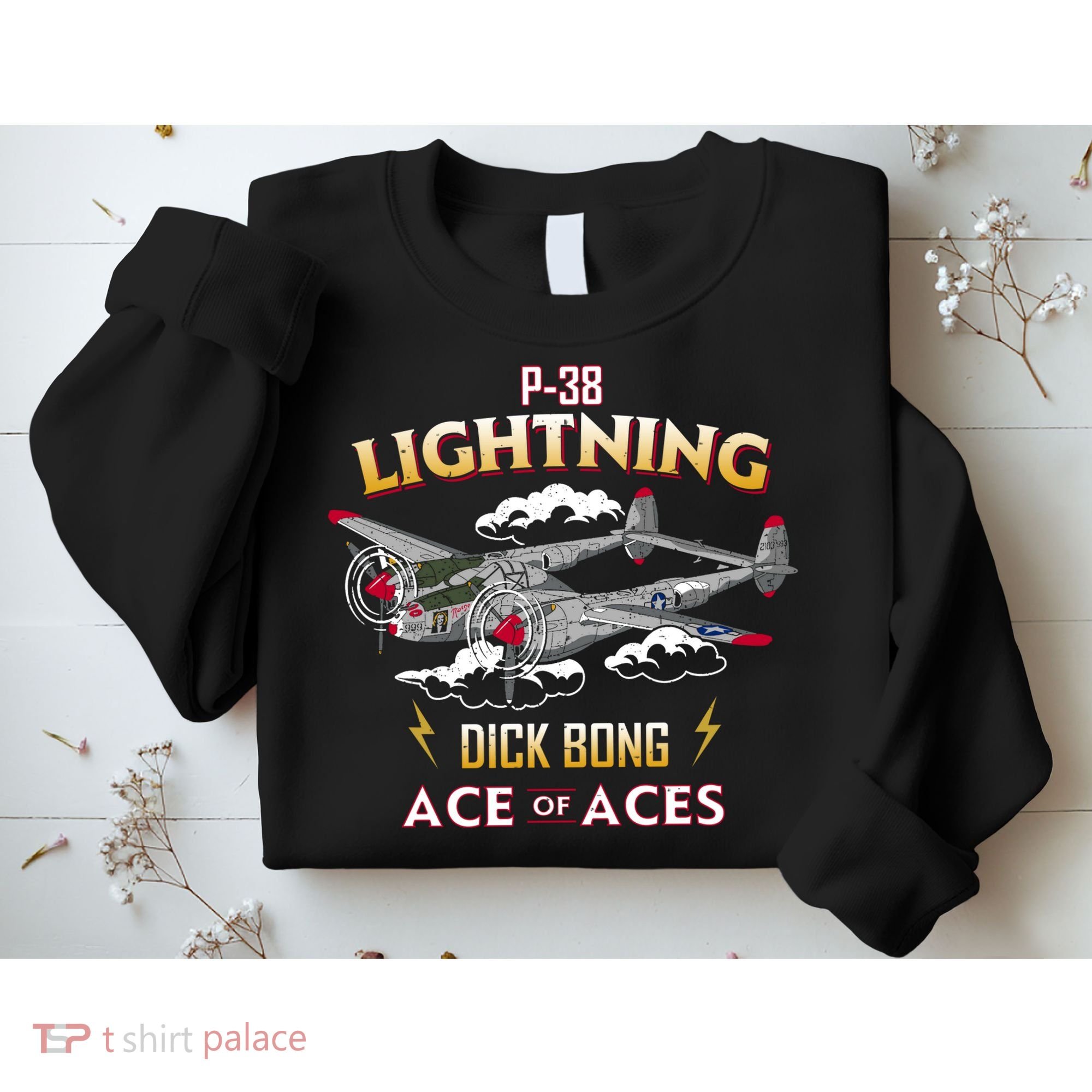 Lockheed P38 Lightning Sweatshirt