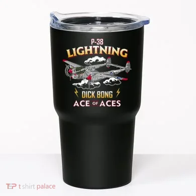 Lockheed P38 Lightning Tumbler