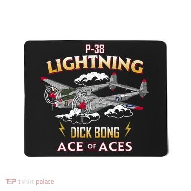 Lockheed P38 Lightning Mousepad