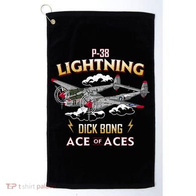 Lockheed P38 Lightning Golf Towel