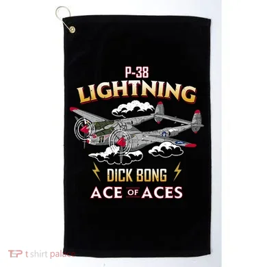 Lockheed P38 Lightning Golf Towel
