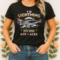 Lockheed P38 Lightning Women's T-Shirt thumb 2