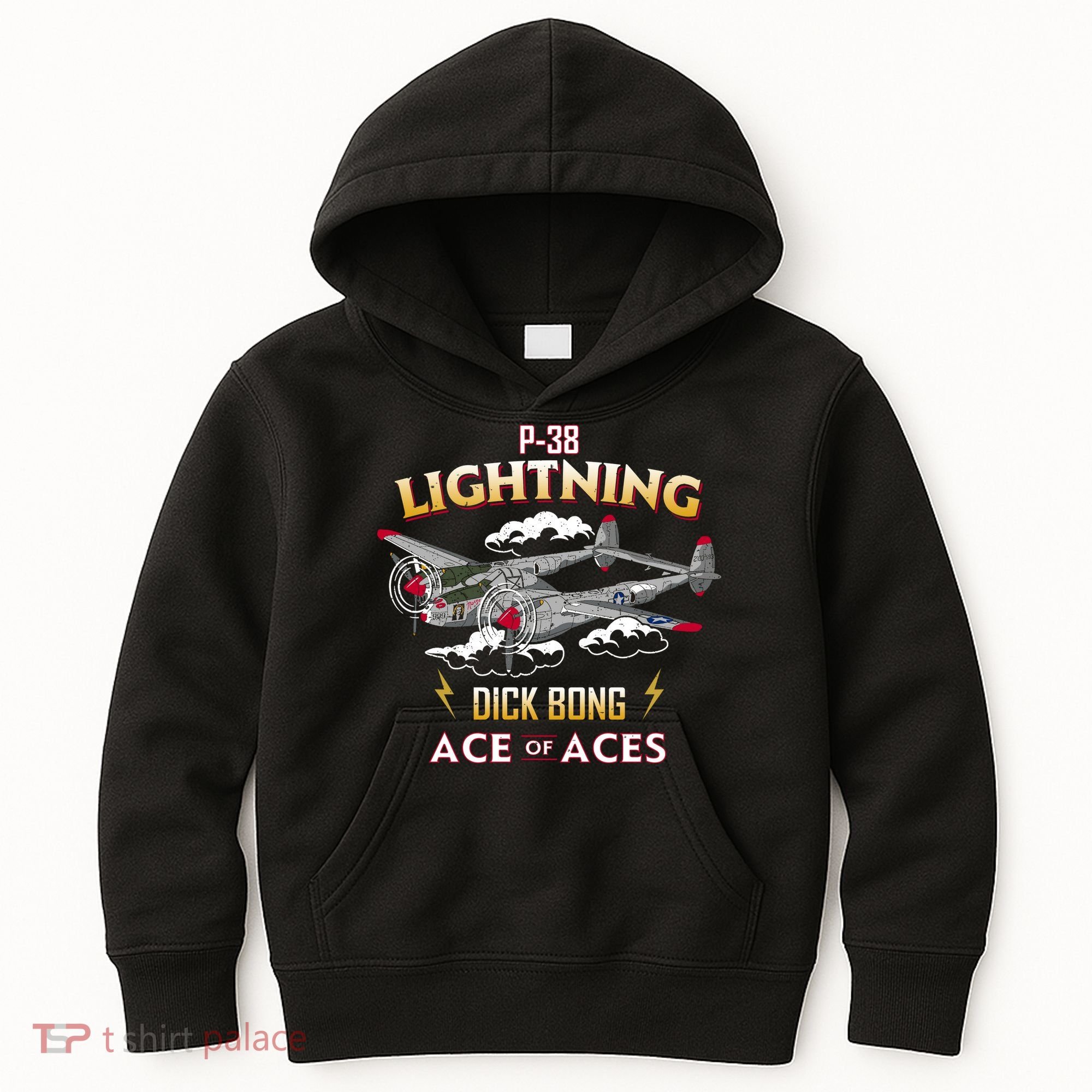 Lockheed P38 Lightning Kids Hoodie