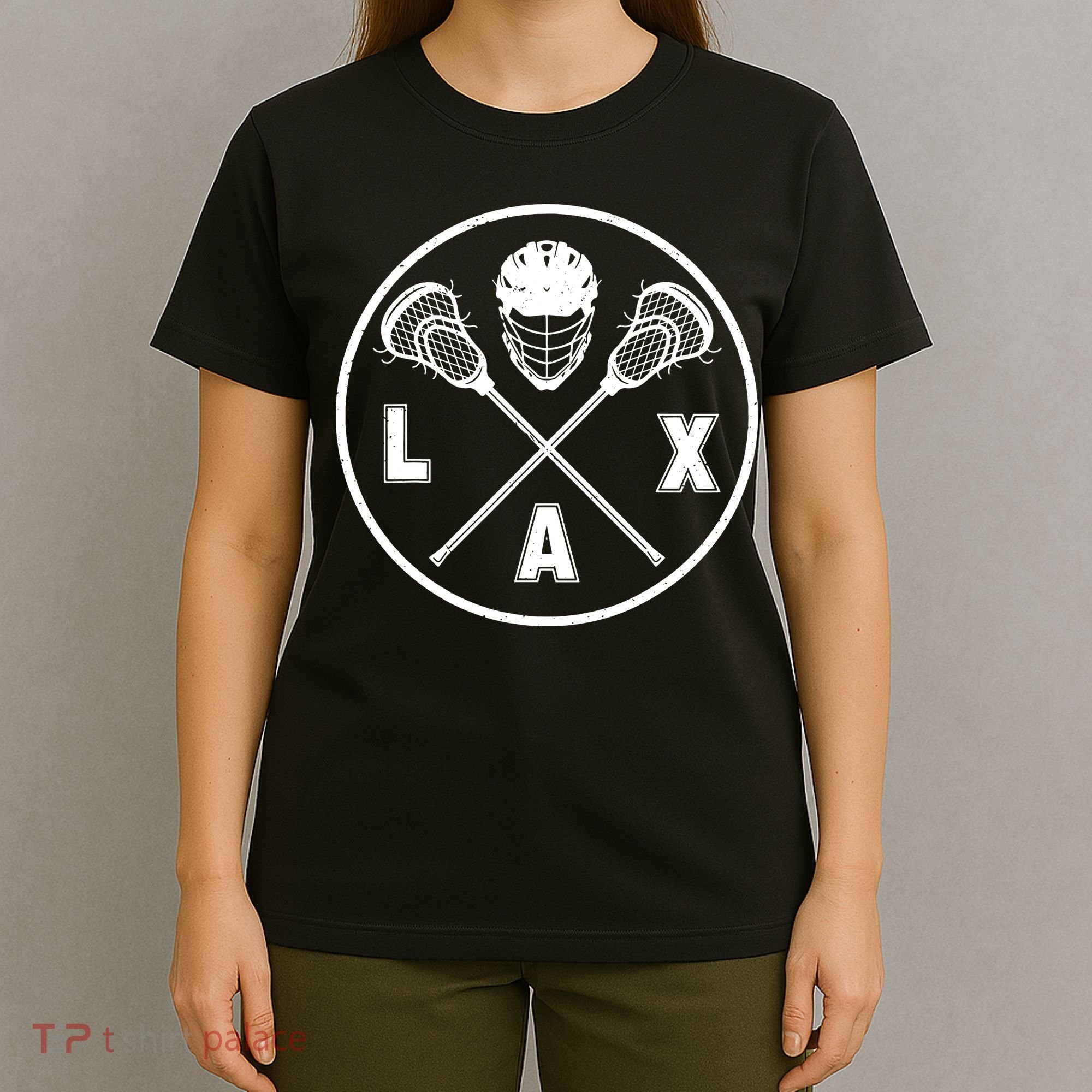 LAX Player Lacrosse Lacrosse Logo Lacrosse Lovers T-Shirt