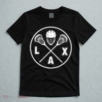 LAX Player Lacrosse Lacrosse Logo Lacrosse Lovers T-Shirt thumb 5