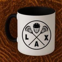 LAX Player Lacrosse Lacrosse Logo Lacrosse Lovers Coffee Mug thumb 2