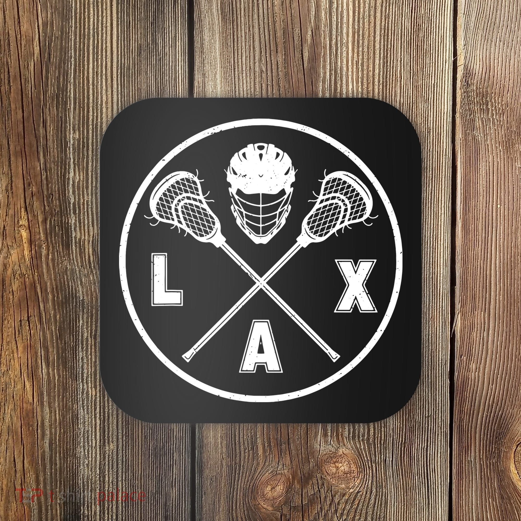 LAX Player Lacrosse Lacrosse Logo Lacrosse Lovers Coaster