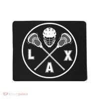 LAX Player Lacrosse Lacrosse Logo Lacrosse Lovers Mousepad thumb 0
