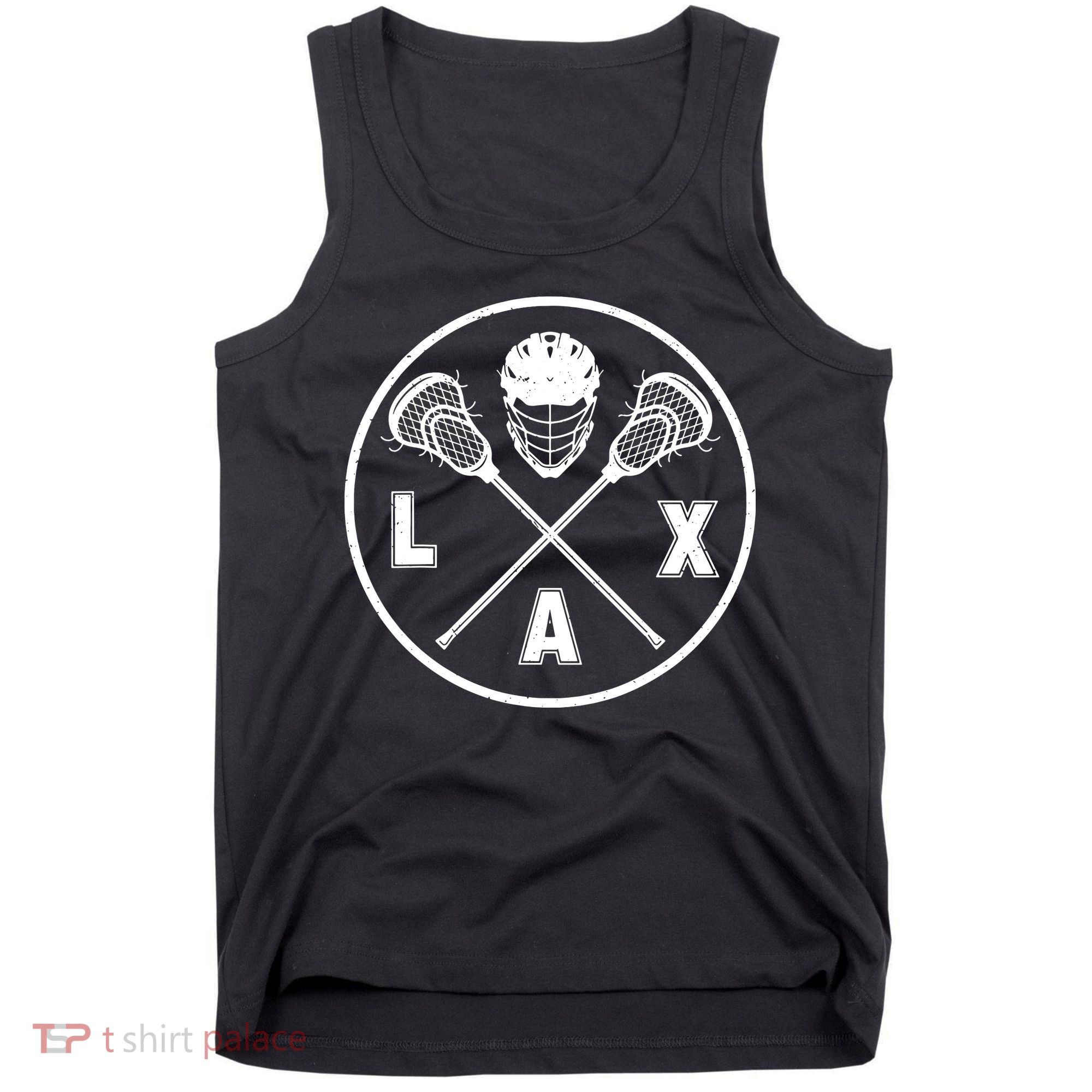 LAX Player Lacrosse Lacrosse Logo Lacrosse Lovers Tank Top