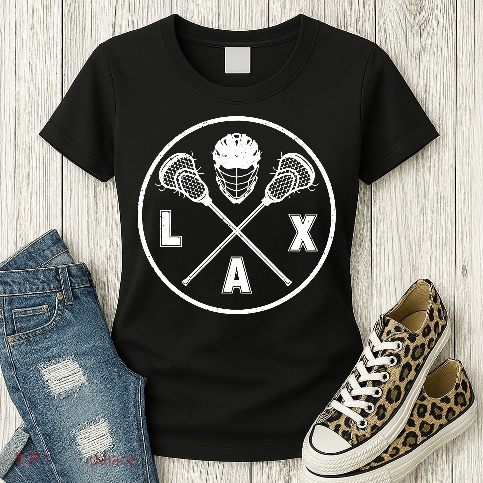 LAX Player Lacrosse Lacrosse Logo Lacrosse Lovers Women's T-Shirt