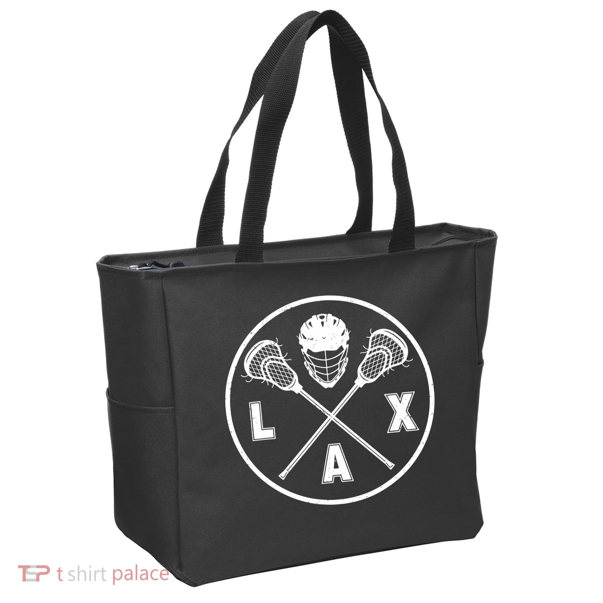 LAX Player Lacrosse Lacrosse Logo Lacrosse Lovers Tote Bag