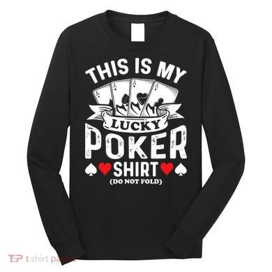 Lucky Poker Long Sleeve Shirt