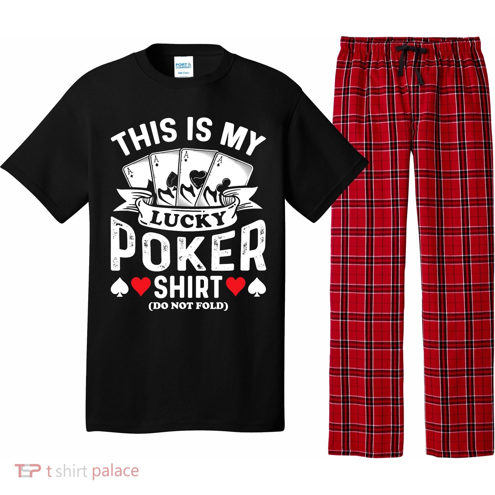 Lucky Poker Pajama Set
