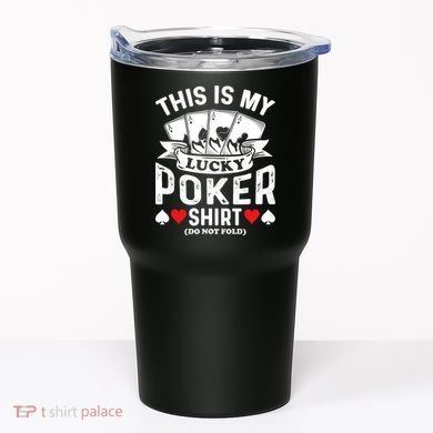 Lucky Poker Tumbler