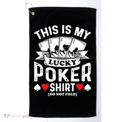 Lucky Poker Golf Towel
