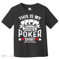 Lucky Poker Toddler T-Shirt thumb 0