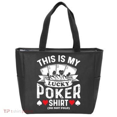 Lucky Poker Tote Bag