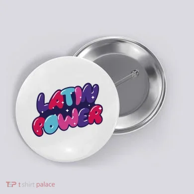 Latin Power Button