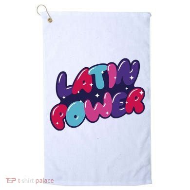 Latin Power Golf Towel