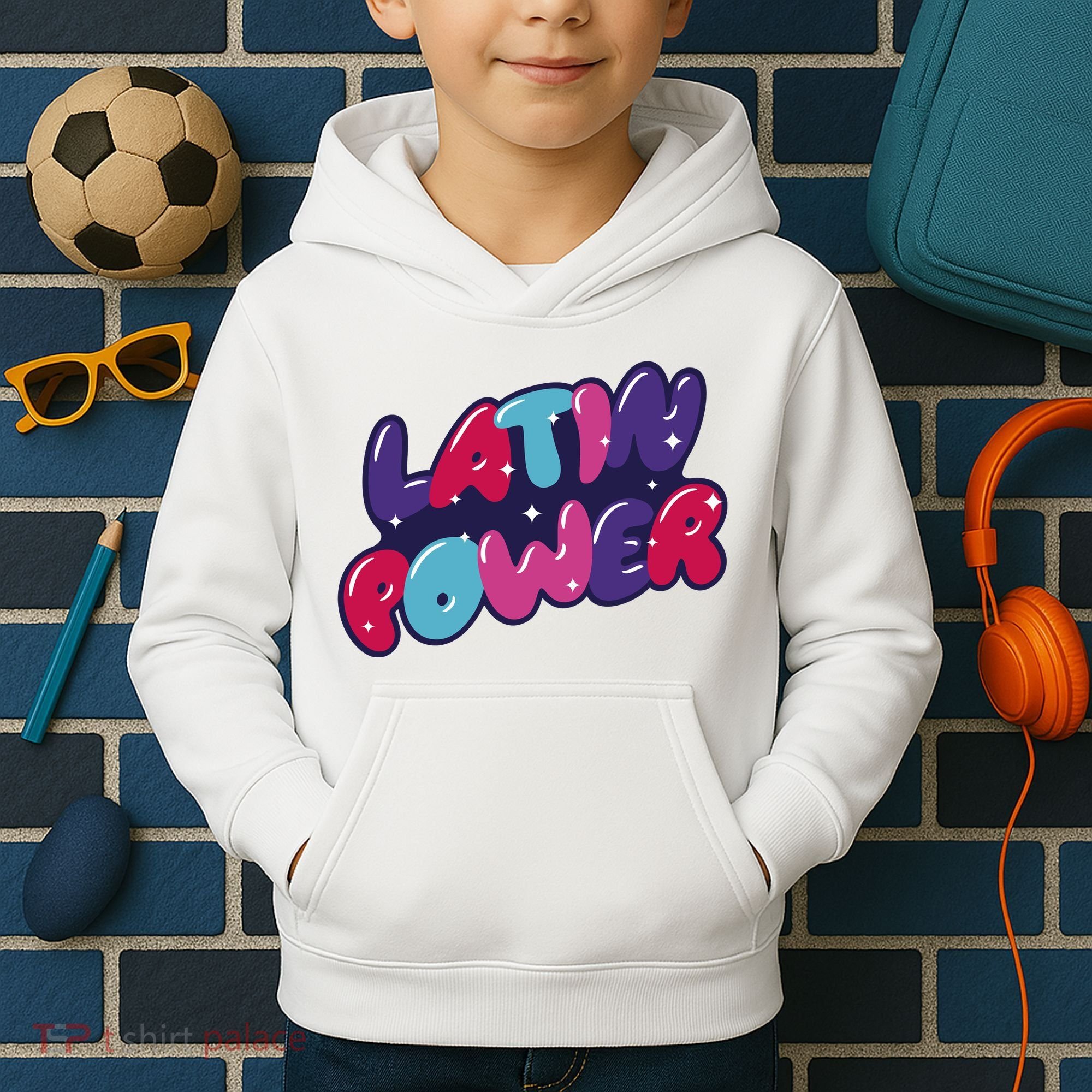 Latin Power Kids Hoodie