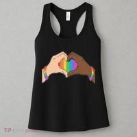 LGBT Pride Love Heart Hands Women's Tank Top thumb 3