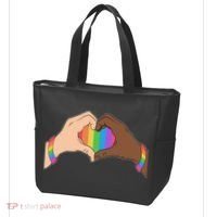 LGBT Pride Love Heart Hands Tote Bag thumb 3