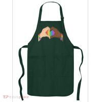 LGBT Pride Love Heart Hands Apron thumb 0