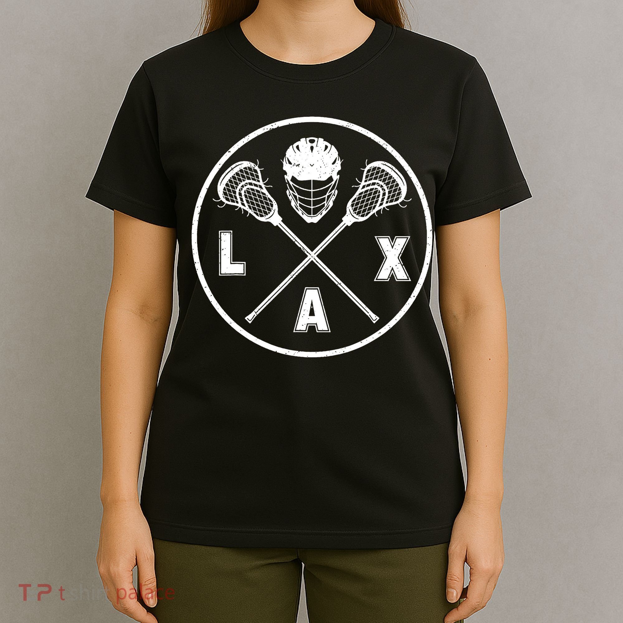 LAX Player Lacrosse Lacrosse Logo Lacrosse Lovers T-Shirt