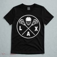 LAX Player Lacrosse Lacrosse Logo Lacrosse Lovers T-Shirt thumb 5