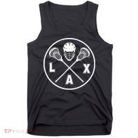 LAX Player Lacrosse Lacrosse Logo Lacrosse Lovers Tank Top thumb 0