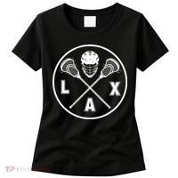 LAX Player Lacrosse Lacrosse Logo Lacrosse Lovers Women's T-Shirt thumb 0