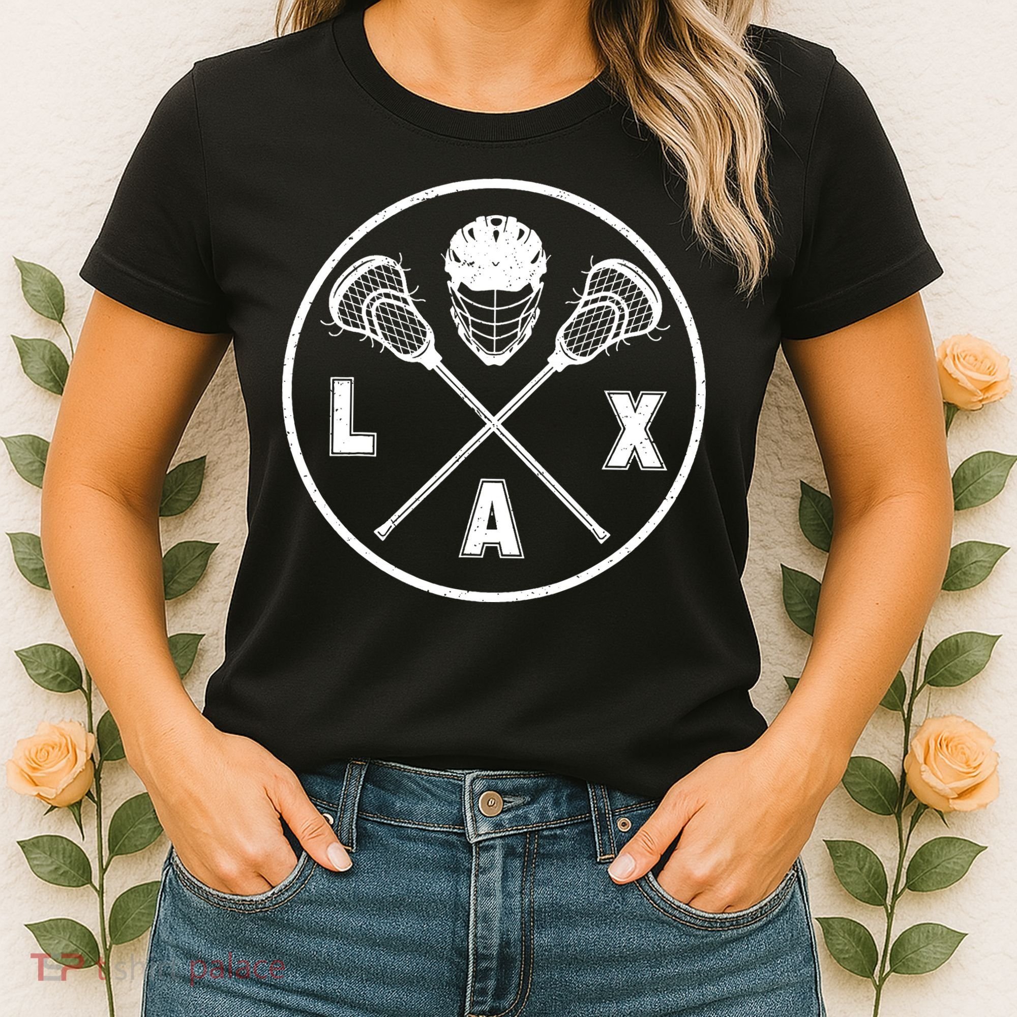 LAX Player Lacrosse Lacrosse Logo Lacrosse Lovers Women's T-Shirt