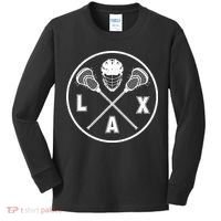 LAX Player Lacrosse Lacrosse Logo Lacrosse Lovers Kids Long Sleeve Shirt thumb 0