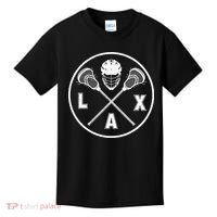 LAX Player Lacrosse Lacrosse Logo Lacrosse Lovers Kids T-Shirt thumb 0