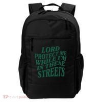 Lord Protect Me While I'm In These Streets Backpack thumb 0