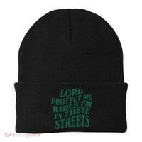Lord Protect Me While I'm In These Streets Beanie thumb 0
