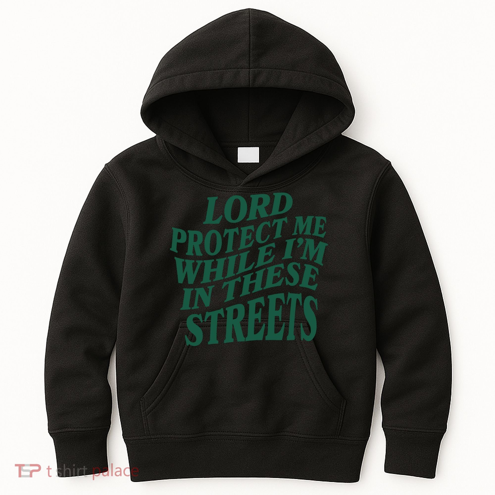Lord Protect Me While I'm In These Streets Kids Hoodie
