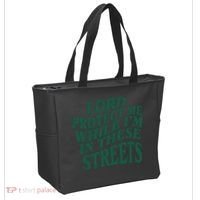 Lord Protect Me While I'm In These Streets Tote Bag thumb 2