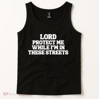 Lord Protect Me While I'm In These Streets Tank Top thumb 2